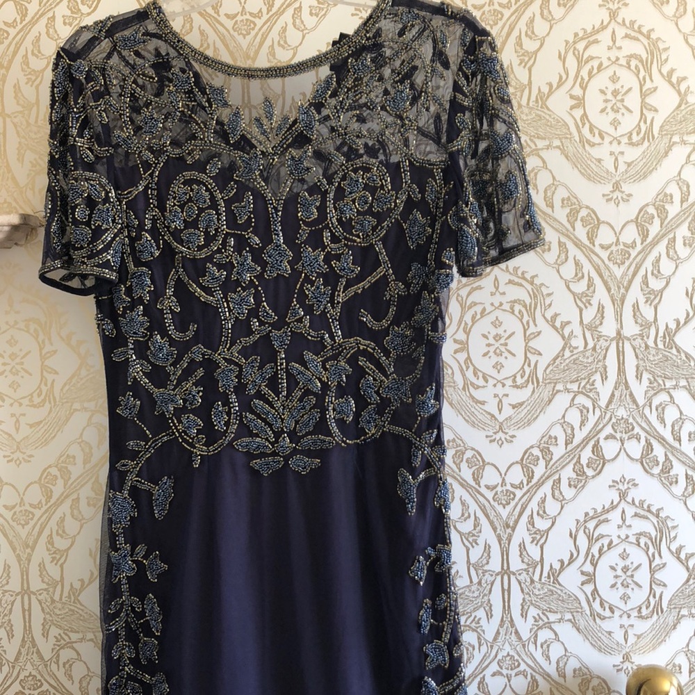 Purple Beaded Dress